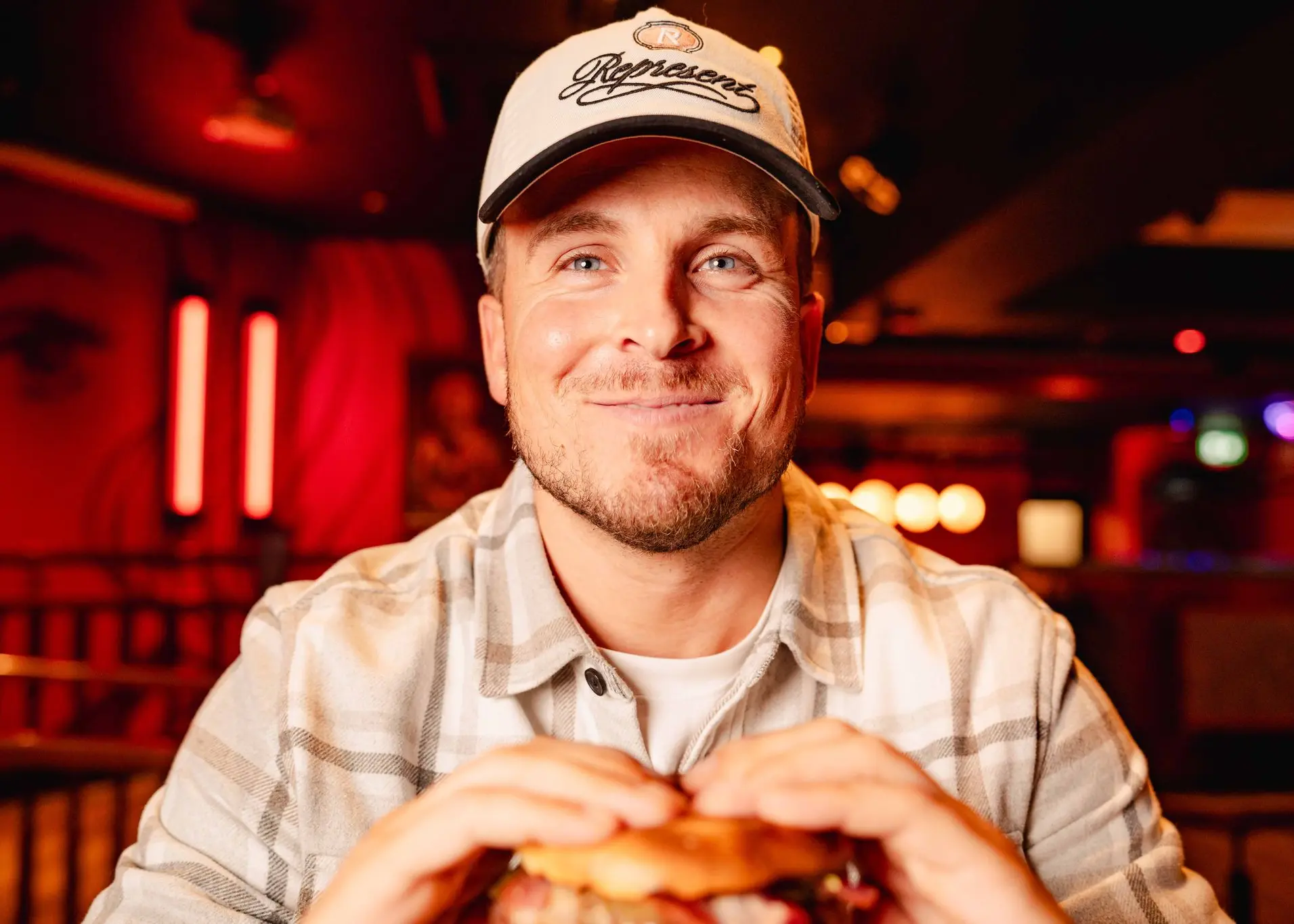 Enjoying Bonnie's Burgers