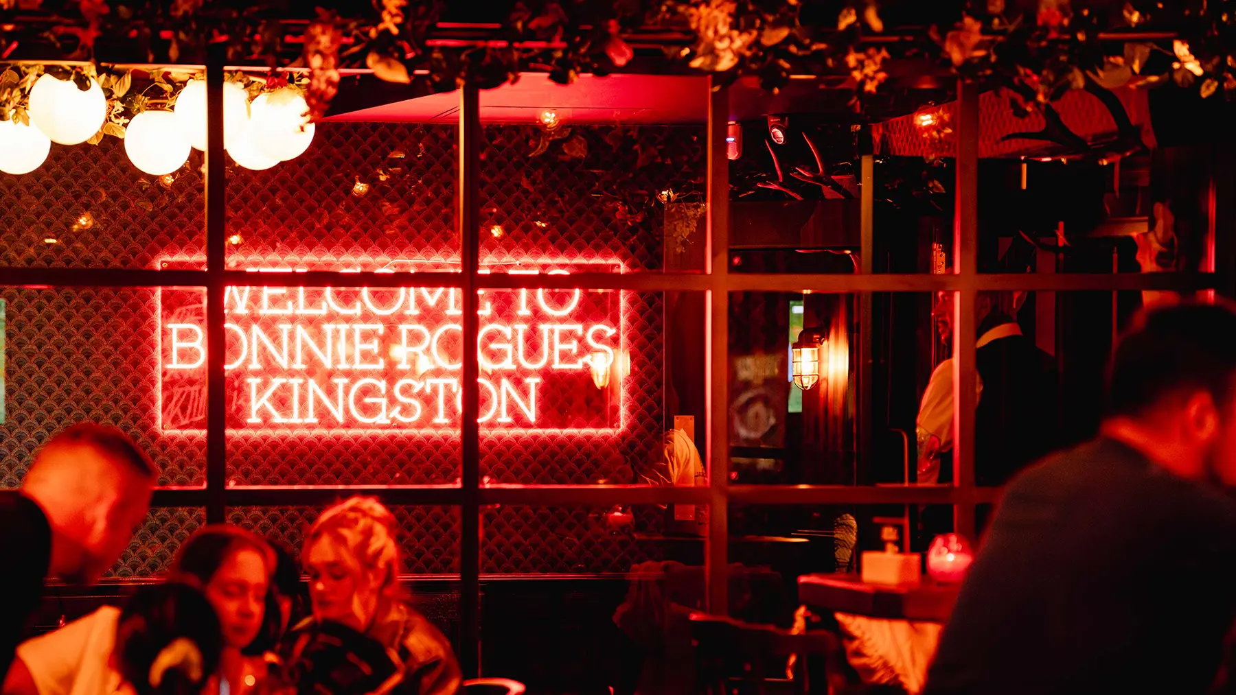Stylish cocktail bar in Kingston
