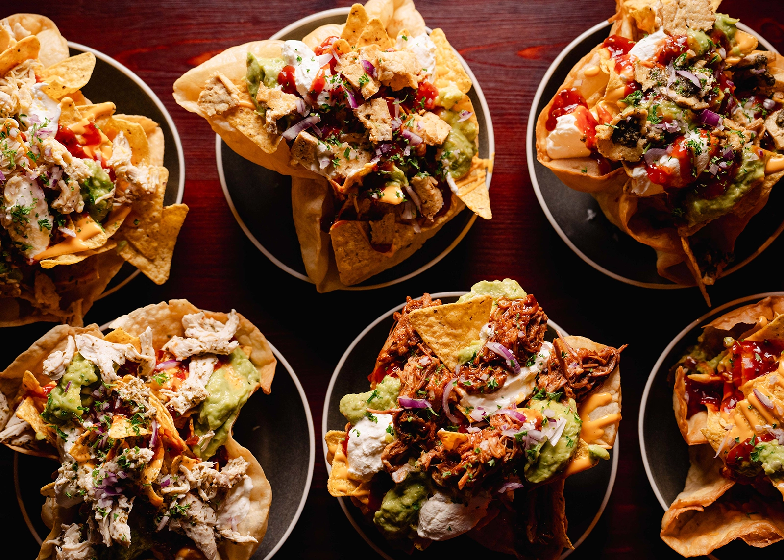 Loaded Nacho Bowl built to share with groups