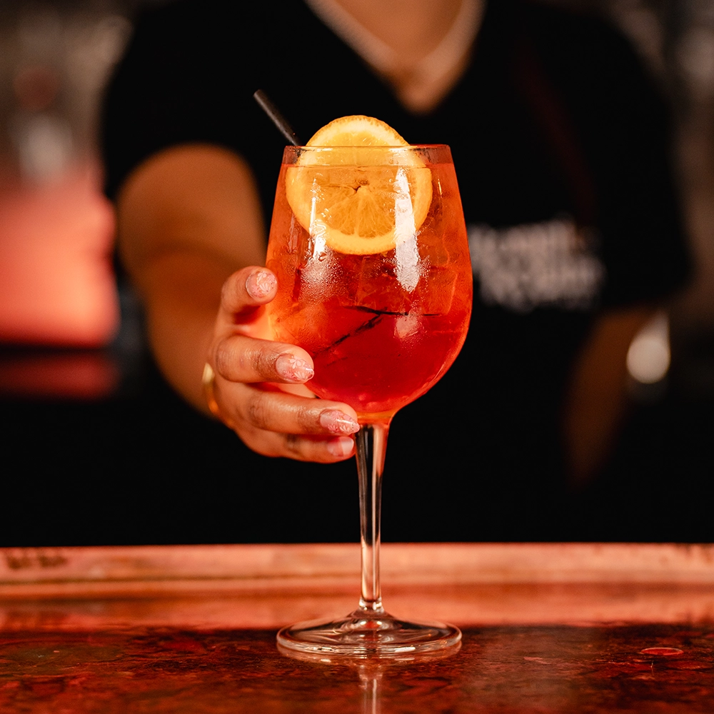 Aperol Spritz at Bonnie Rogues Bristol