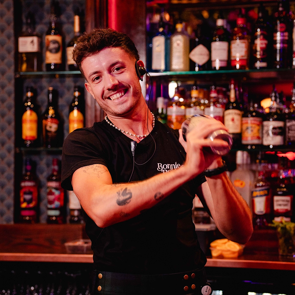 Cocktails and good company at Bonnie Rogues Swansea