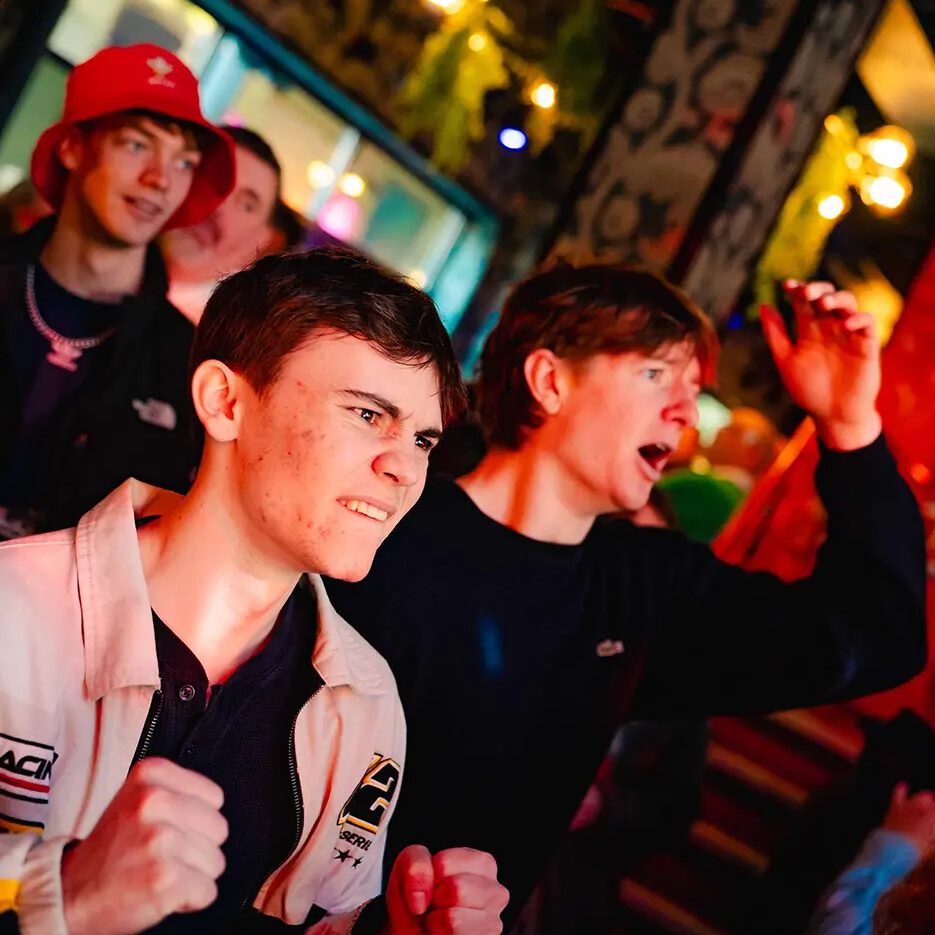 Electric atmosphere in this Live Sports and Stag Party bar in Bristol