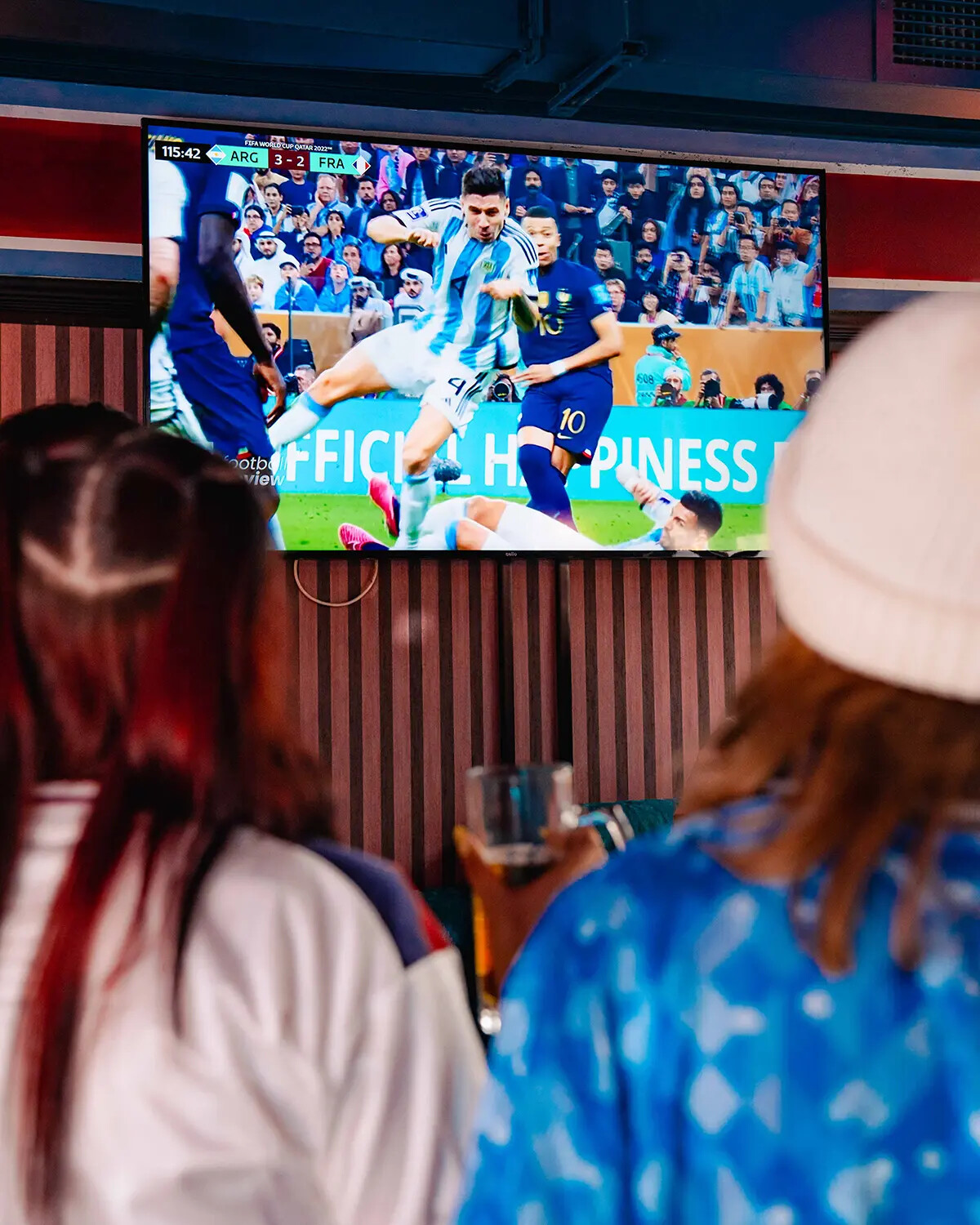 Massive screens in Live Sports Bar Bristol