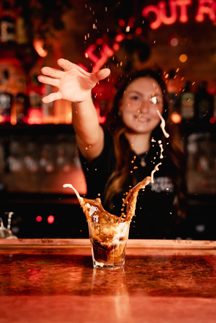 Speciality cocktails at Bonnie Rogues