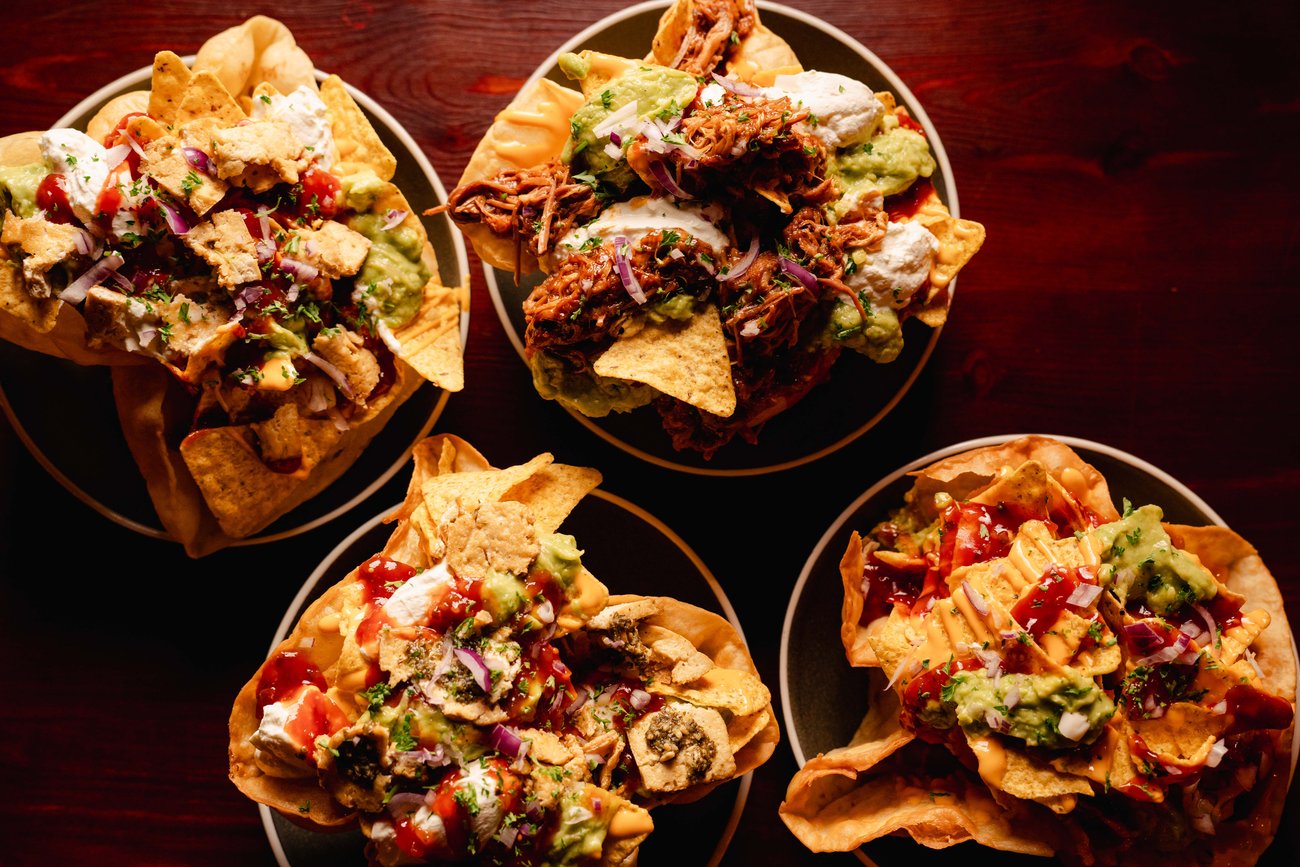 Loaded Nacho Bowl built to share with groups