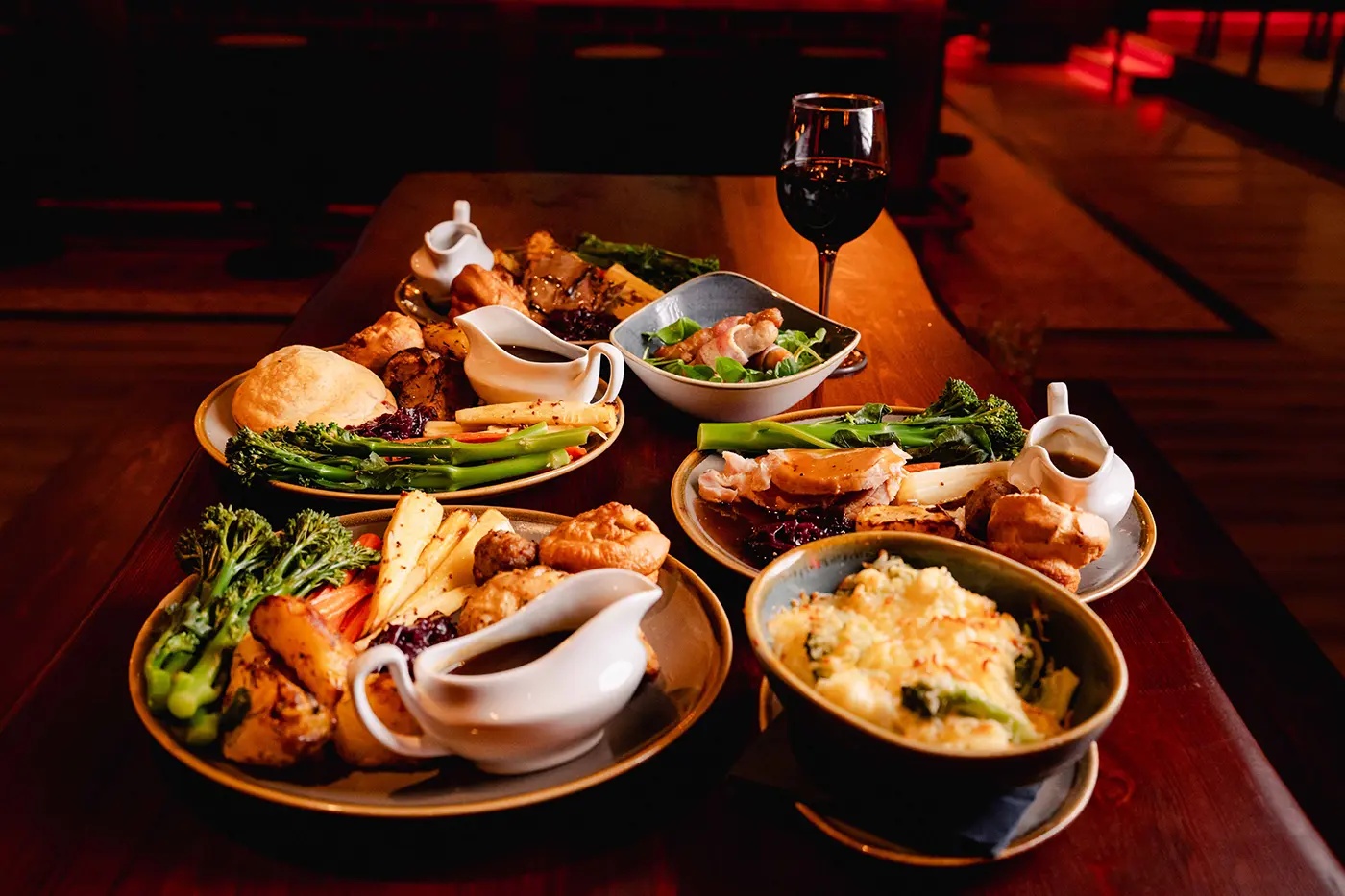 Delicious Sunday Roast at this pub in Cardiff